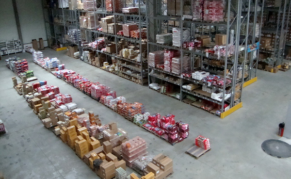 Centrální sklad Versele-Laga v Košíkově u Velké Bíteše