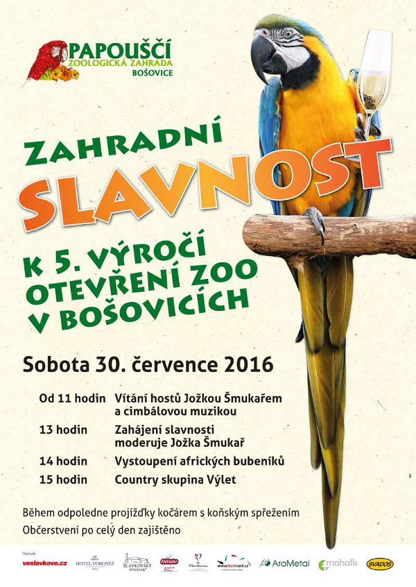 Bošovice pozvánka 5 let