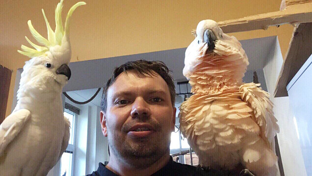 Václav Klaška: Nejsem příznivcem klecí, papouškům jsem věnoval celou jednu místnost