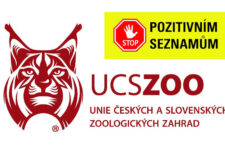 Unie českých a slovenských zoologických zahrad nesouhlasí se vznikem pozitivních seznamů zvířat EU